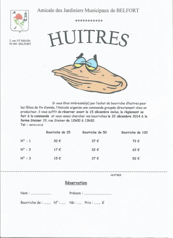 Huitres